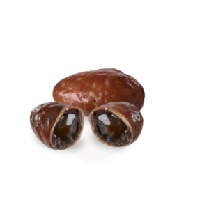 Dragées coeur coulant Caramel café au poids