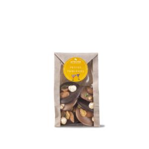 Sachet Mini mendiants chocolat lait, noir et blanc