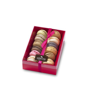 Coffret de 12 macarons mixte