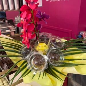 Bouquet de chocolats 7 branches et son assortiment