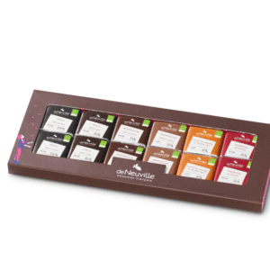 Coffret 24 carrés de chocolat bio