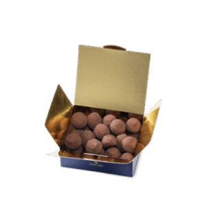 Coffret de truffes chocolat noir