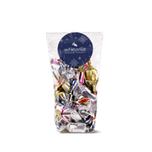 Sachet de papillotes de Noël au chocolat