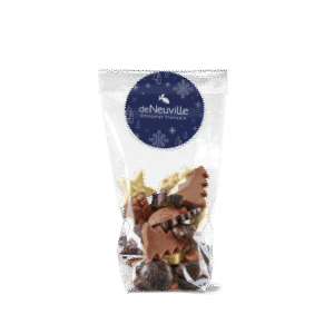 Sachet de petits chocolats de Noël