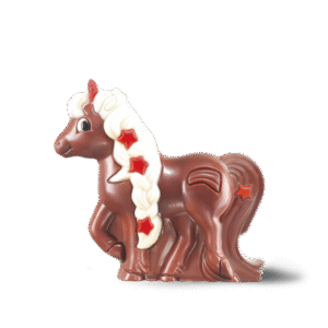 Sarah la licorne de Pâques - chocolat au lait